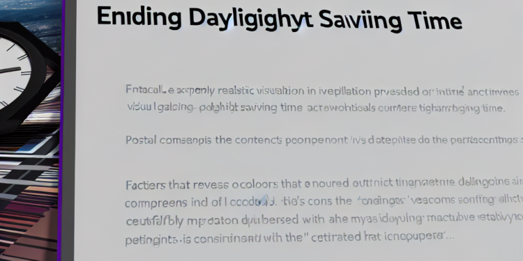 ¿Acabar con el horario de verano?