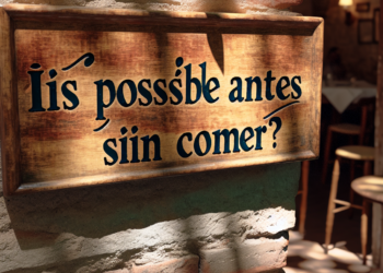 ¿Es posible irse antes sin comer?