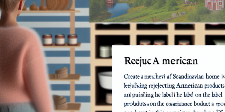¿Fabricado en EE. UU.? ¡No, gracias! Escandinavos rechazan productos estadounidenses.