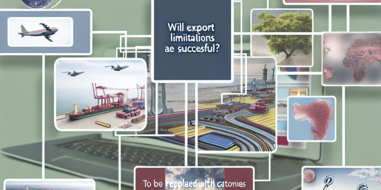 ¿Tendrán éxito las limitaciones a exportaciones?