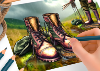 Las botas pertenecían a otro.