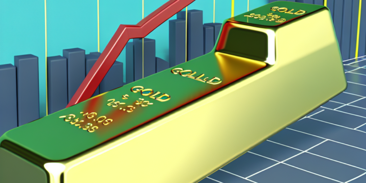 Oro alcanza récord por tensión comercial