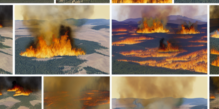 ¿Cuántos incendios están activos por calor intenso?