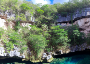 ¿Dónde hallo el cenote corazón en México?