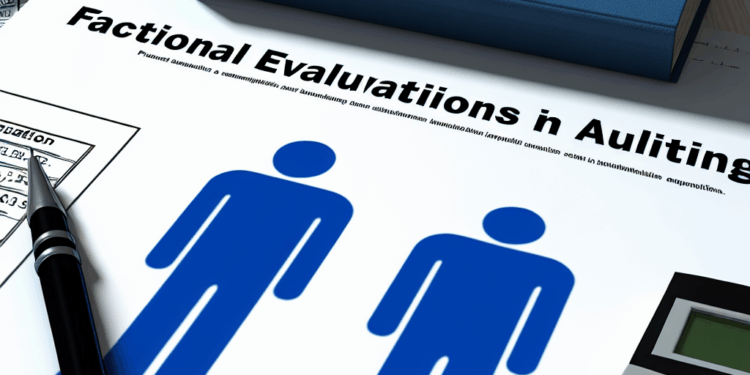 ¿Evaluaciones ficticias en auditoría?