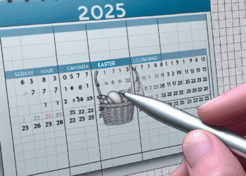 ¿Fechas de fin de Semana Santa 2025?