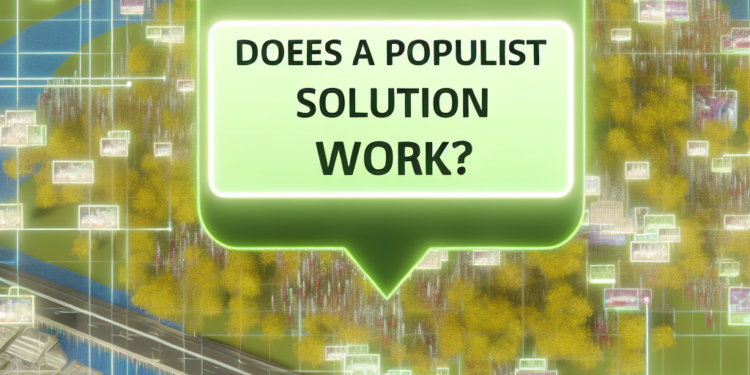 ¿Funciona una solución populista?