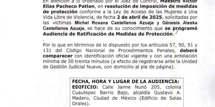 He avanzado respetando el debido proceso y haciendo valer la verdad y la calidad moral con la que enfrento esta situación, Aleska Génesis
