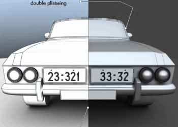 ¿Cómo identificar si tu vehículo tiene doble placa?