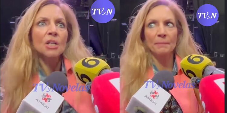 Manola Diez reaparece, explica pleito con actriz, pero en redes notaron algo en su forma de hablar