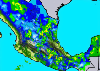 ¿Dónde habrá precipitaciones hoy en México?