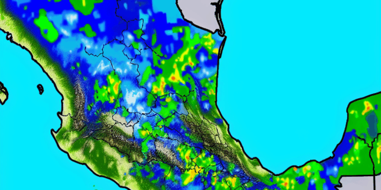 ¿Dónde habrá precipitaciones hoy en México?