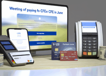 ¿Formas de abonar CFE en junio?