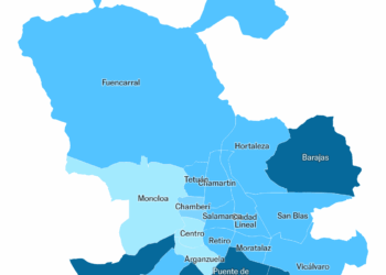 Alquiler de habitaciones para estudiantes (Mapa coroplético)