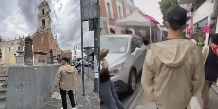 Alejandro Sanz camina por las calles de Puebla y nadie lo reconoce