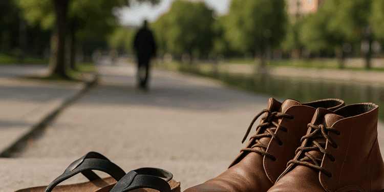 Hora de sustituir sandalias por botines.
