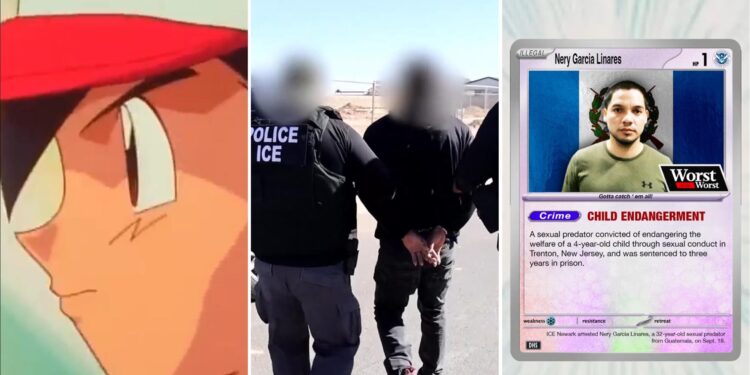 La Casa Blanca ilustra las redadas contra los migrantes con el juego Pokemon | Internacional