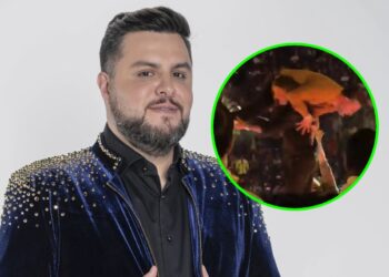 Paul Stanley sufre aparatoso accidente en el concierto de Josi Cuen y Jorge Medina en la Plaza de Toros