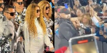 Seguridad de Shakira le hacen la gatada a Shakibecca y la bloquean en pleno show