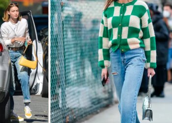 Cómo combinar suéteres elegantes con jeans en otoño-invierno 2025.