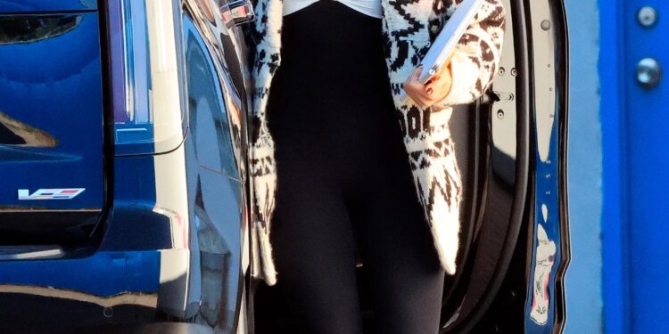 Jennifer Lopez con leggings