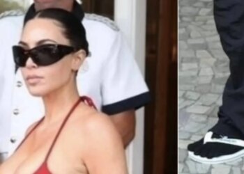 Kim Kardashian luce cargo con Havaianas en Brasil.