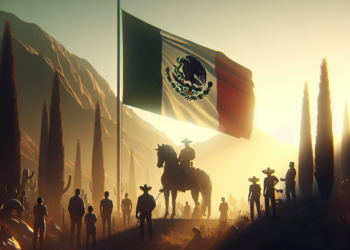 24 de febrero, Honor al Pendón Mexicano