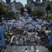 Los sindicatos argentinos protestan en las calles contra el proyecto de reforma laboral que impulsa Milei