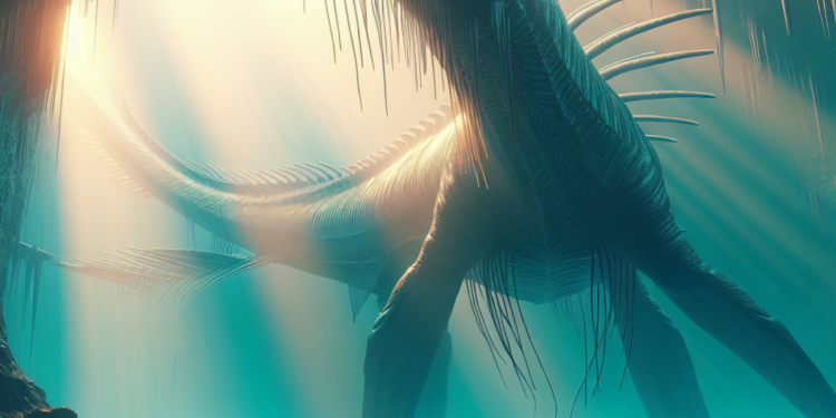 Así era el ‘Prognathodon cipactli’, el gigante marino del Mesozoico hallado en México.