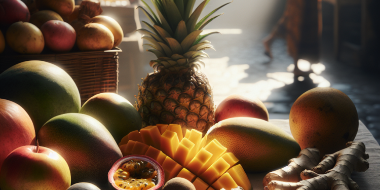 Fruta tropical y raíz picante: su poder.