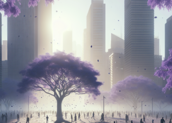 La jacaranda, invasora en la ciudad.