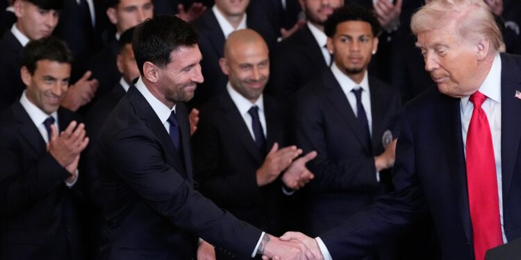 Messi visita al fin la Casa Blanca | Deportes