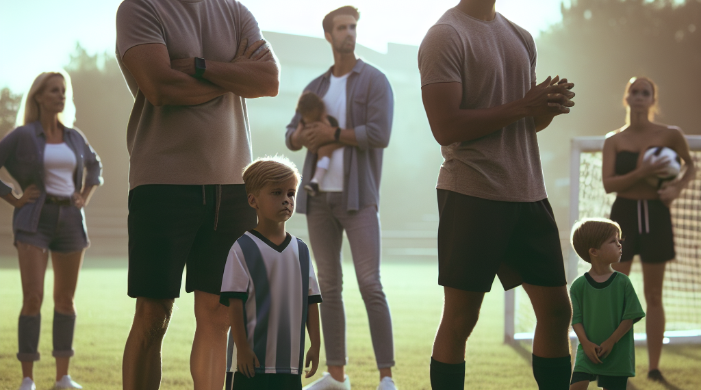 Sara Carbonero y Javi Balboa, espectadores de lujo en el Mundial de LaLiga FC Futures para ver a sus hijos