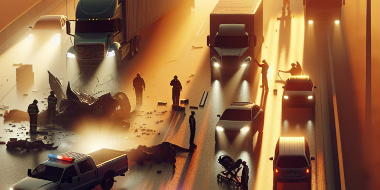 Choque en la ruta Zaragoza–Monterrey deja víctimas