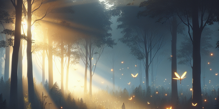 La escapada de una luciérnaga