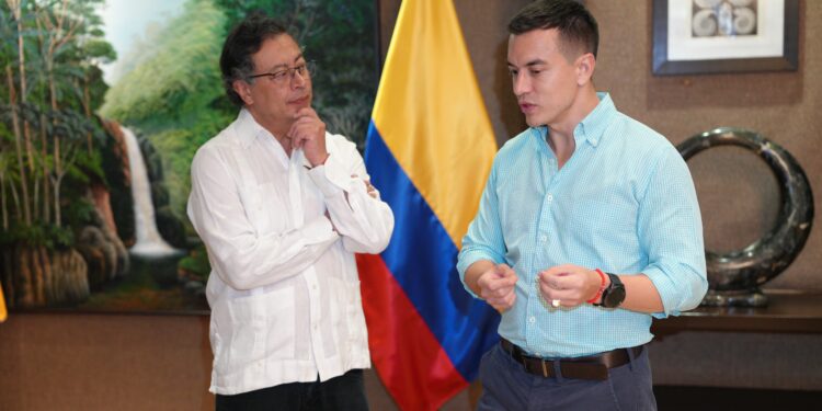 Noboa vincula a Petro con un narco ecuatoriano, y el colombiano lo niega: “No conozco el tal Fito”
