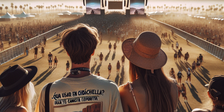 ¿Qué usar en Coachella? Saca tu camiseta favorita.