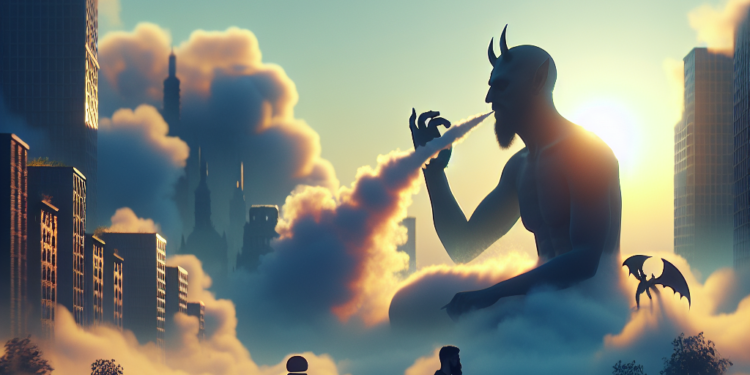 El demonio fuma en los vacíos