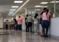 Recepción de un hospital.