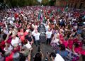 Concentración en Sevilla por los fallos en los cribados de cáncer de mama en Andalucía, en octubre.