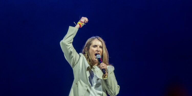 Paloma Valencia en Bogotá, el 24 de mayo.