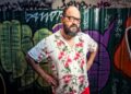 Ignatius Farray, fotografiado en el barrio de Malasaña de MAdrid
