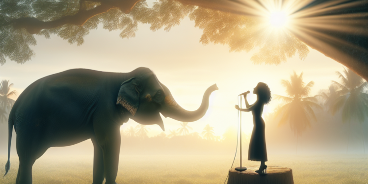 ¡Ellie Elefante Brilló como Whitney Houston!