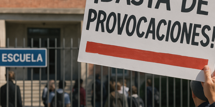 CSP denuncia exceso de provocación: ‘dudo que sean educadores’