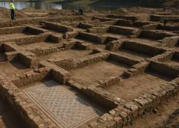 Descubren termas romanas de 5.000 m² en Waalfront.