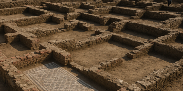 Descubren termas romanas de 5.000 m² en Waalfront.