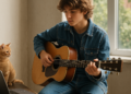 Hijo de Trudeau, Xav, luce denim y crea música.