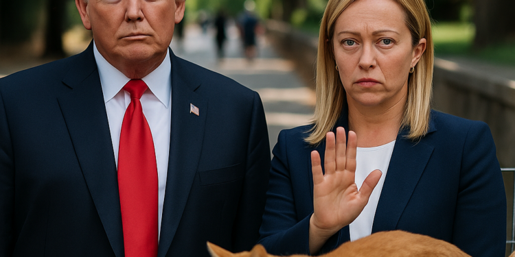 Trump se reconcilia con Meloni: ¡No, gracias!