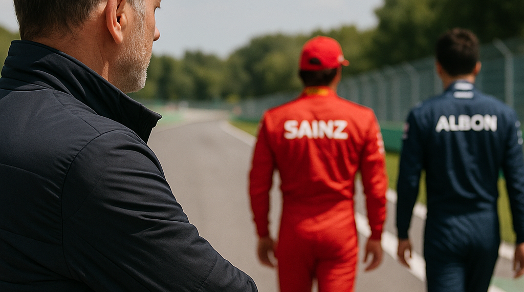 Vowles blinda a Sainz y Albon ante los cantos de sirena: "Si quisieran irse, me lo dirían a la cara"