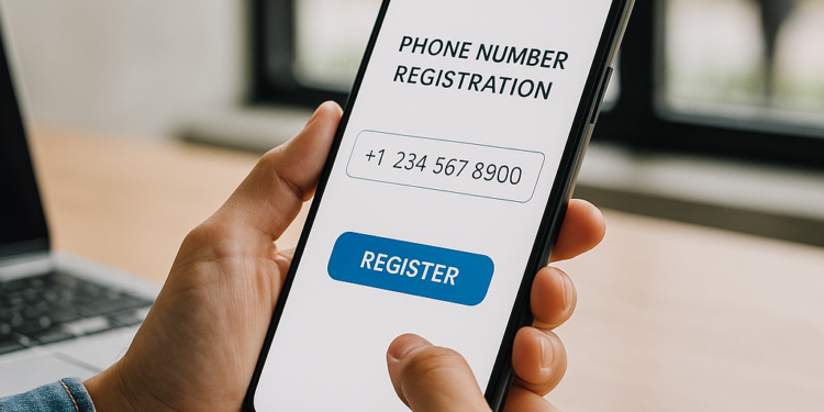 ¿Dónde registrar mi número telefónico?